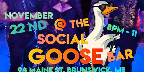 BAZINGA! Rocks The Social Goose Bar
