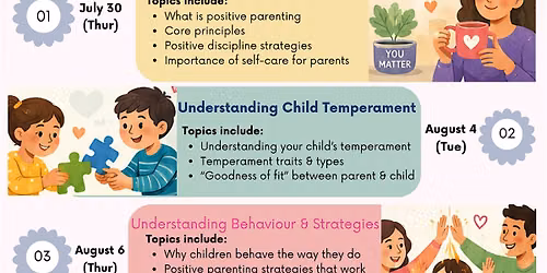 Positive Parenting Workshop Series