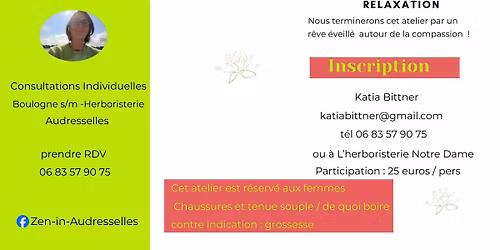 Atelier - Qi Gong au F\u00e9minin avec Katia Bittner