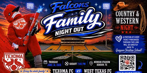 FAMILY NIGHT OUT WITH TEXOMA FC