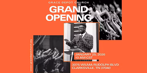GRACE DEPOT CHURCH LAUNCH - FREE MEAL TICKET