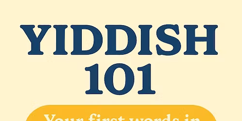 Yiddish 101
