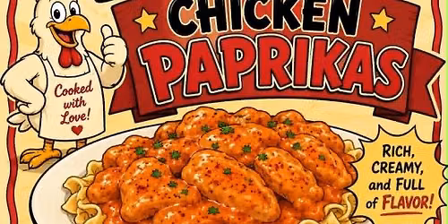 Friday Night Dinner: Double D\/s Chicken Paprikas 