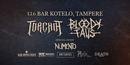 Torchia & Bloody Falls co-headliner show + special guest Numento
