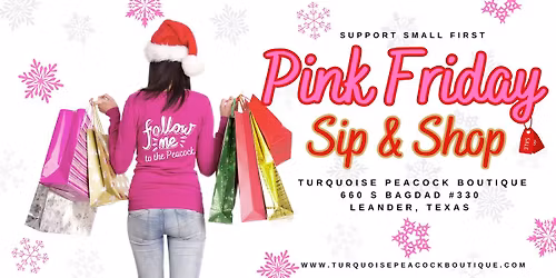Pink Friday: Sip, Shop & Save