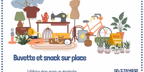 Vide grenier et march\u00e9 de printemps de l\u2019\u00e9cole Arc-en-Ciel