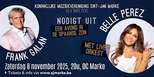 Een avond in de Spaanse zon met Belle Perez en Frank Galan