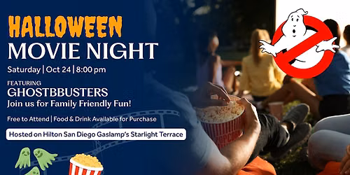 Ghostbusters Halloween Movie Night Under the Stars