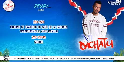 \ud83c\udde9\ud83c\uddf4 MI BACHATU SAINTES - BACHATA TRADITIONNELLE \ud83c\udde9\ud83c\uddf4