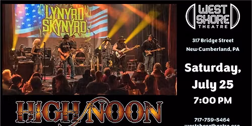 High Noon – A Tribute to Lynyrd Skynyrd and Southern Rock at the West Shore Theatre