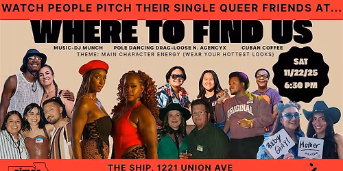 Where To Find Us - 1 Year Anniversary