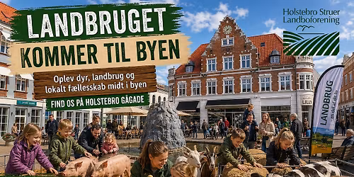 Landbruget kommer til byen\ud83d\ude9c\ud83d\udc04\ud83d\udc16