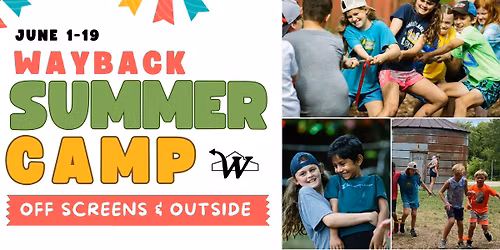 Summer Camp 2026 at Wayback Barn \u2600\ufe0f