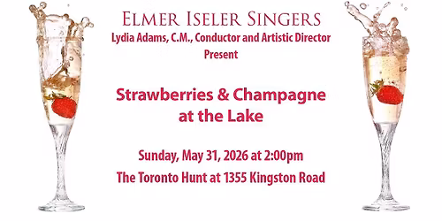 Strawberries & Champagne at the Lake