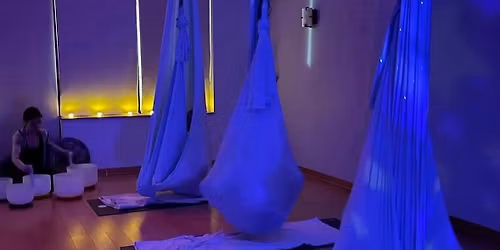 Aerial Yin & Crystal Singing Bowl Sound Bath