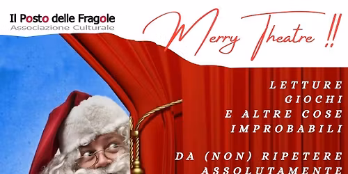 Marry Theatre!! - Follia laboratorial-teatrale di Gabriele Manili e Shara Guandalini