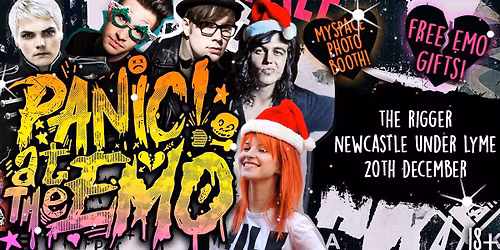 Panic At The Emo: Christmas Special Club Night at The Rigger, Newcastle-Under-Lyme