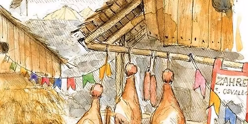 I PROSCIUTTI SAURUS, IL CASEIFICIO E LA SAGRA DELLA MELA A TOLMEZZO 