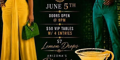 Signature Fridays @ LUSH Lounge - Lemon -Lime - Green & Yellow Party