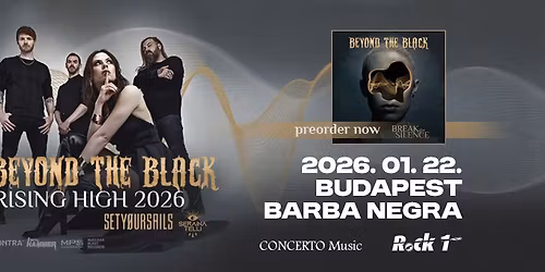 BEYOND THE BLACK - Rising High Tour 2026 - Budapest