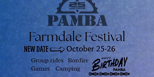 \ud83c\udf89 PAMBA\u2019s 25th Anniversary - Farmdale Festival! \ud83c\udf89