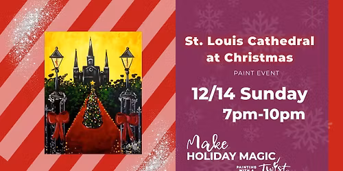 St. Louis Cathedral at Christmas