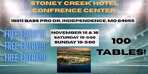 GAS Card Show at Stoney Creek Conference Center