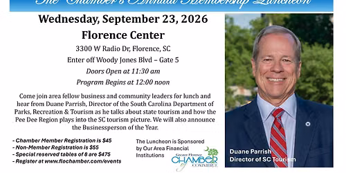 Chamber's Annual Membership Luncheon