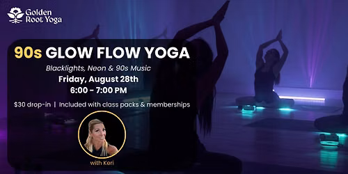 90s Glow Flow Yoga
