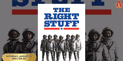 THE RIGHT STUFF [The Movie]