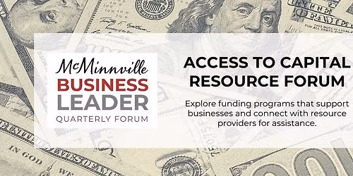 Access to Capital Resource Forum