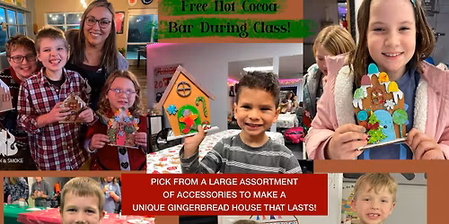 Kids Build a Gingerbread Event \u2764\ufe0f
