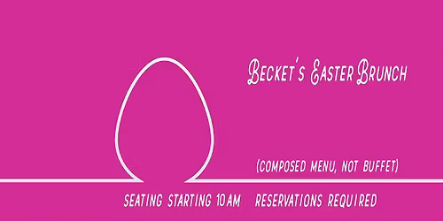 becket's Easter Brunch