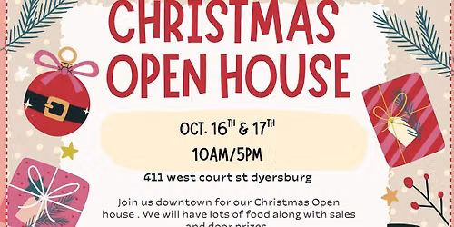 Christmas open house