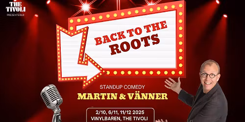 STANDUP COMEDY MED MARTIN & V\u00c4NNER || VINYLBAREN || THE TIVOLI