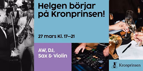 After Work p\u00e5 Kronprinsen!