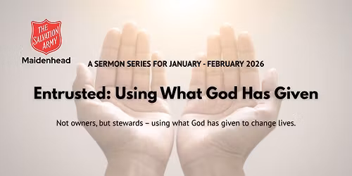 Join us LIVE NOW for our Sunday Celebration with Maidenhead Salvation Army