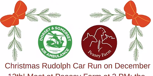 Christmas Rudolff car run