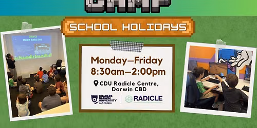 Minecraft Camp - June\/July School Holidays