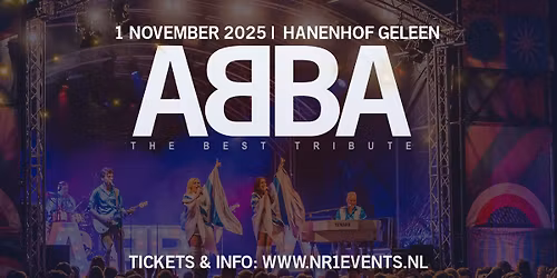 ABBA - The Best Tribute | Hanenhof Geleen | 1 November 2025