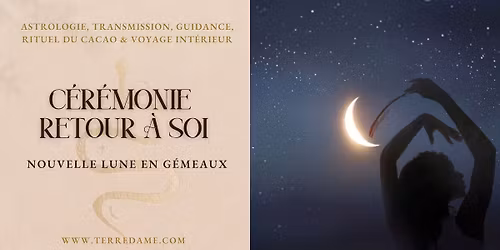 C\u00e9r\u00e9monie "Ouvrir le champs des possibles" \u2022 nouvelle lune & rituel cacao