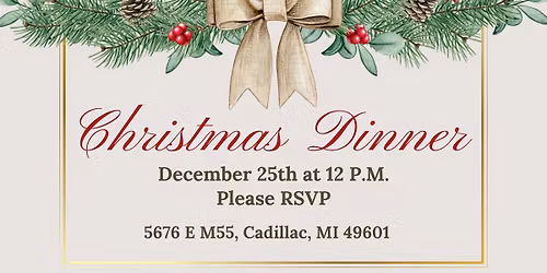 Christmas Day Dinner- Please RSVP