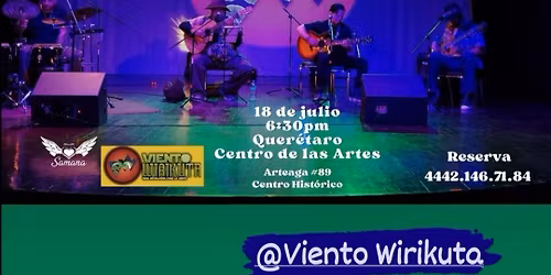 Viento Wirikuta concierto Full Band