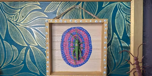 Spring Gardenscape Shadowbox