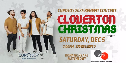 A Cloverton Christmas - CupOJoy Benefit 2026