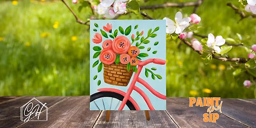 Spring Ride - Paint & Sip at Grey House Studio