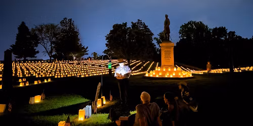 Fredericksburg National Cemetery Luminaria