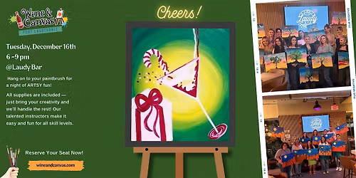 Fort Lauderdale Holiday Wine and Paint \u2013 Cheers