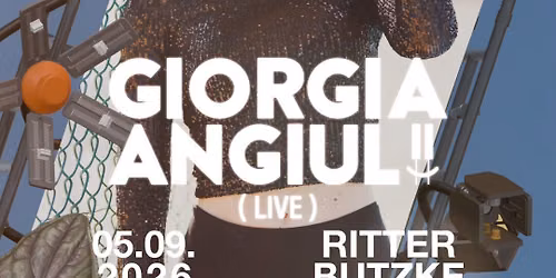 Giorgia Angiuli Live (Open Air) @ Ritter Butzke