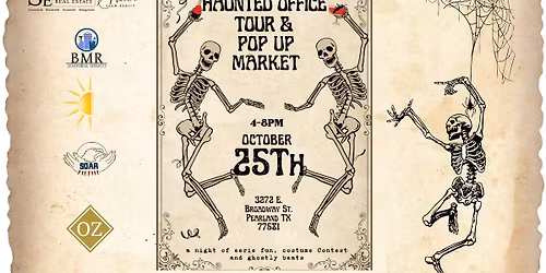 SRE Haunted Office Tour\/ POP up Market